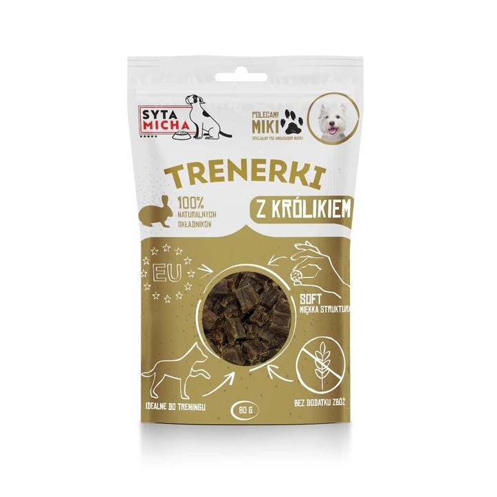 SYTA MICHA snack per cani con coniglio - 80g