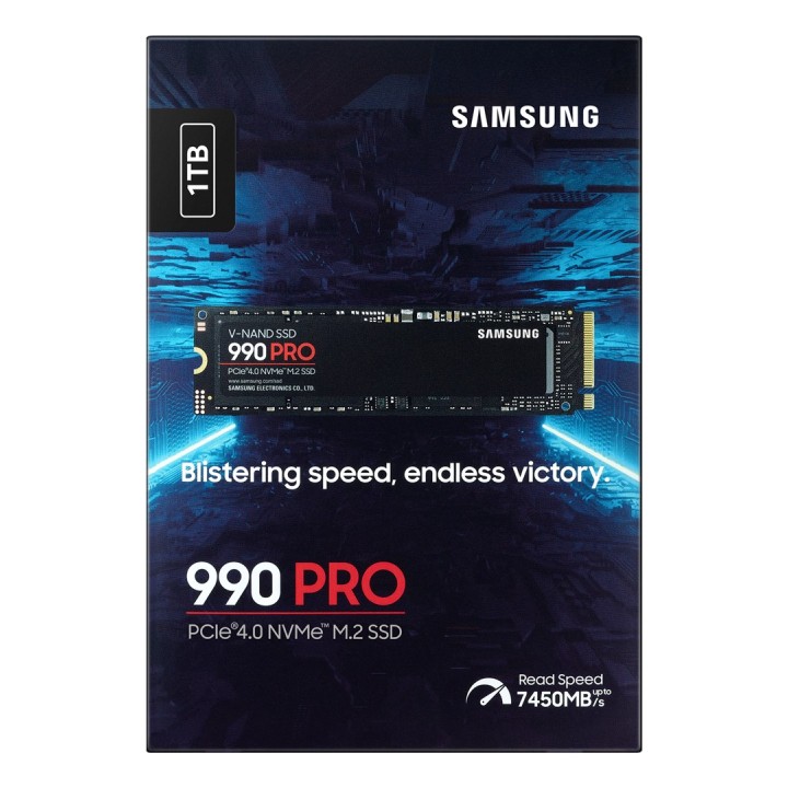 Samsung 990 PRO 1 TB M.2 PCI Express 4.0 NVMe V-NAND MLC