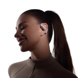 SHOKZ OpenFit 2+ cuffie wireless con gancio auricolare in-ear chiamate/musica Bluetooth grigio