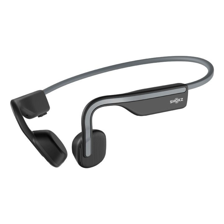 SHOKZ OpenMove cuffie wireless con fascia al collo per sport Bluetooth grigie