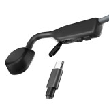 SHOKZ OpenMove cuffie wireless con fascia al collo per sport Bluetooth grigie