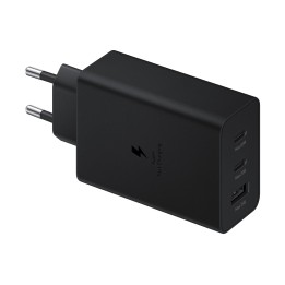 Caricabatterie SAMSUNG Trio EP-T6530 65W PD 1x USB-A 2x USB-C (EP-T6530NBEGEU) nero