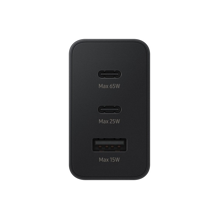 Caricabatterie SAMSUNG Trio EP-T6530 65W PD 1x USB-A 2x USB-C (EP-T6530NBEGEU) nero