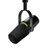 Shure MV7+-K-BNDL - microfono da lectern/vocale con connettore XLR/USB-C nero + supporto da tavolo GATOR