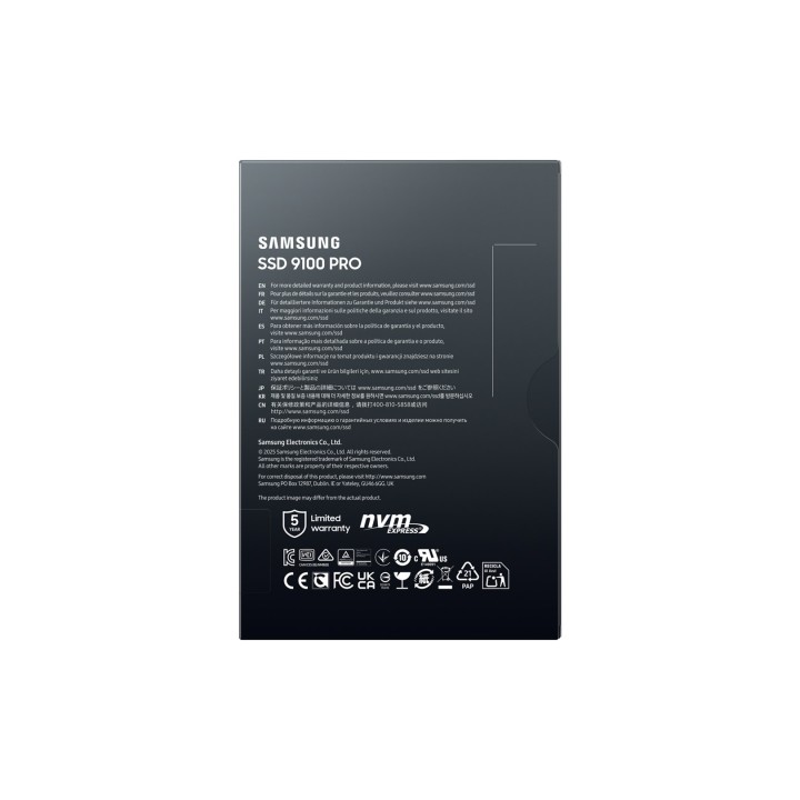 Samsung 9100 PRO PCIe® 5.0 NVMe™ M.2 SSD - 2 TB