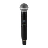 Shure SLXD24+E/58-G65 - sistema wireless digitale con trasmettitore/microfono portatile (470–606 MHz)