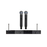 Shure SLXD24DE/B58-G59 - sistema wireless digitale dual con due trasmettitori/microfoni portatili (470 - 514 MHz)