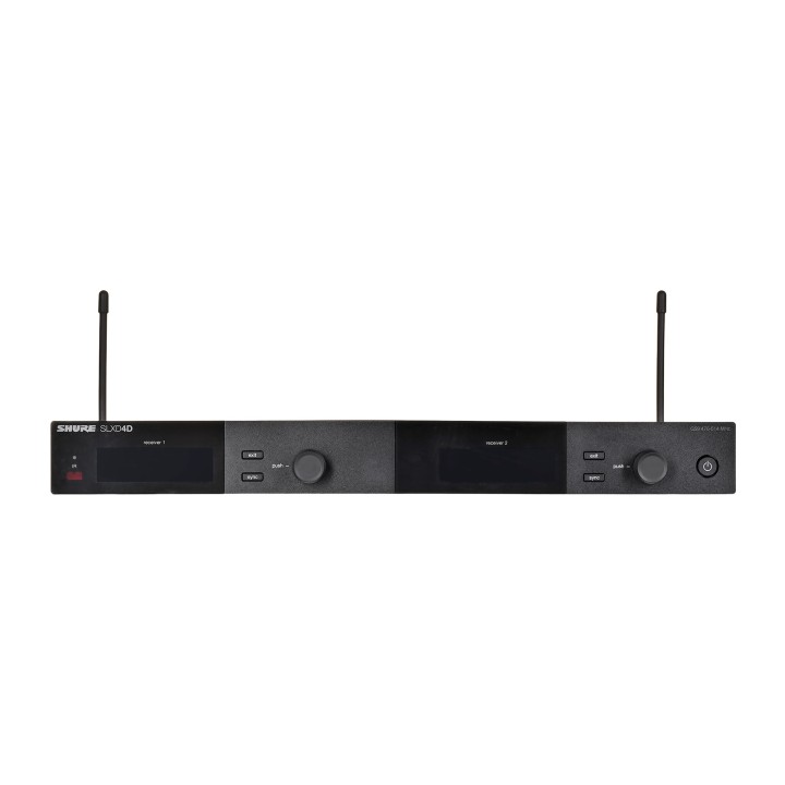 Shure SLXD24DE/B58-G59 - sistema wireless digitale dual con due trasmettitori/microfoni portatili (470 - 514 MHz)