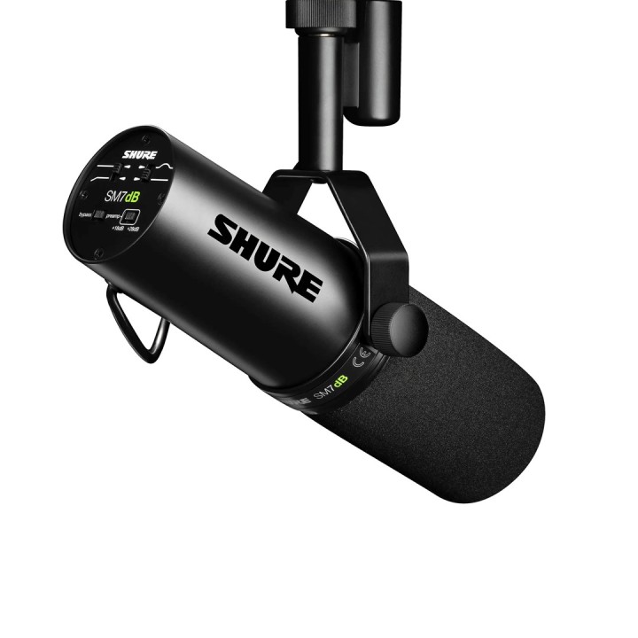 Shure SM7dB - microfono vocale dinamico con preamplificatore integrato