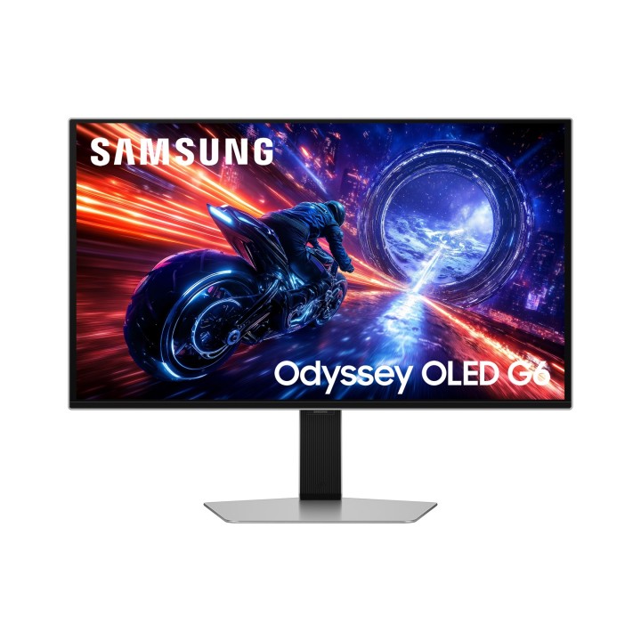 Samsung G60SF Monitor per computer 68.6 cm (27 ) 2560 x 1440 pixel Quad HD OLED argento