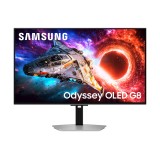 Samsung G80SH Monitor per computer 81.3 cm (32 ) 3840 x 2160 pixel 4K Ultra HD OLED Argento
