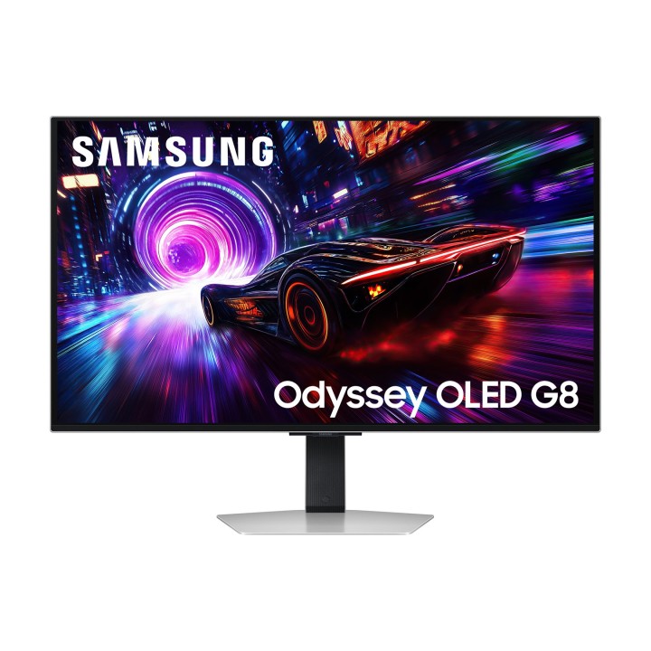Samsung G81SF monitor per computer 81.3 cm (32 ) 3840 x 2160 pixel 4K Ultra HD OLED argento