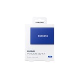 Samsung SSD portatile T7 2 TB USB Type-C 3.2 Gen 2 (3.1 Gen 2) blu
