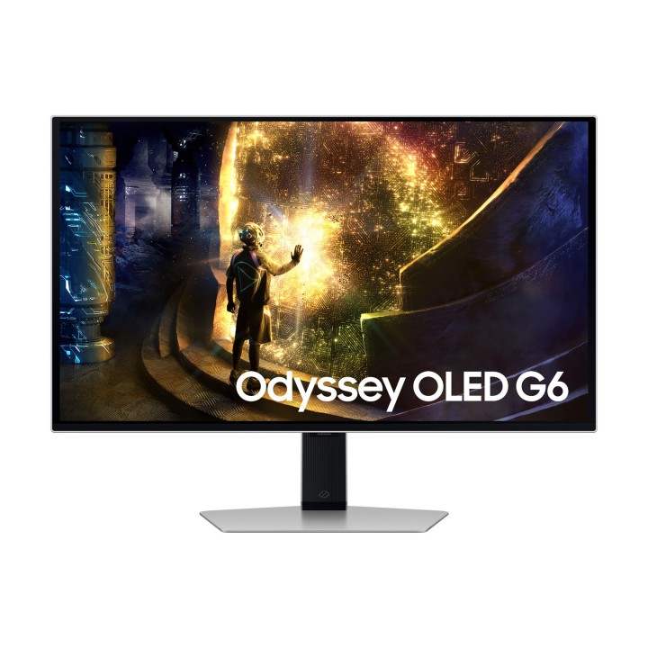 Samsung S27DG610SU monitor per computer 68.6 cm (27 ) 2560 x 1440 pixel Quad HD OLED argento