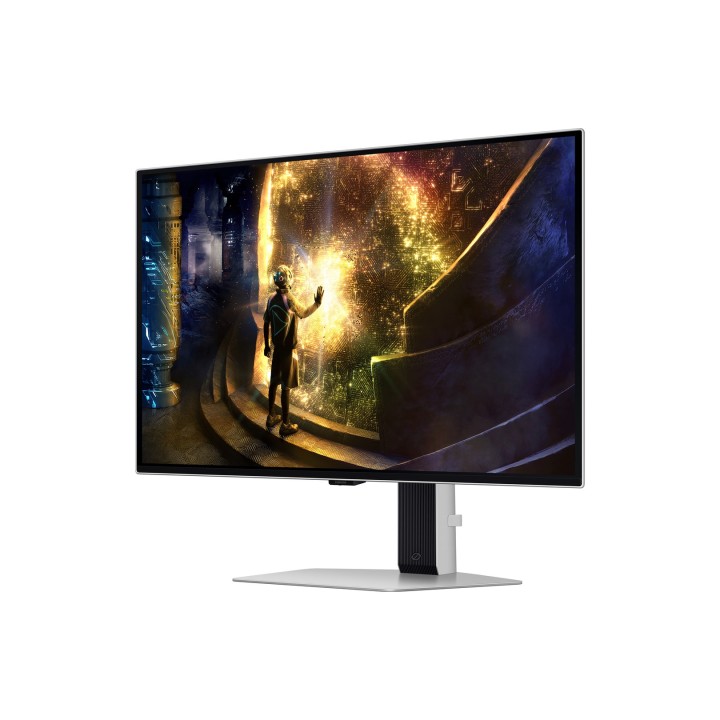 Samsung S27DG610SU monitor per computer 68.6 cm (27 ) 2560 x 1440 pixel Quad HD OLED argento