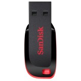 SanDisk Cruzer Blade USB chiavetta flash 64 GB USB Type-A 2.0 nero rosso