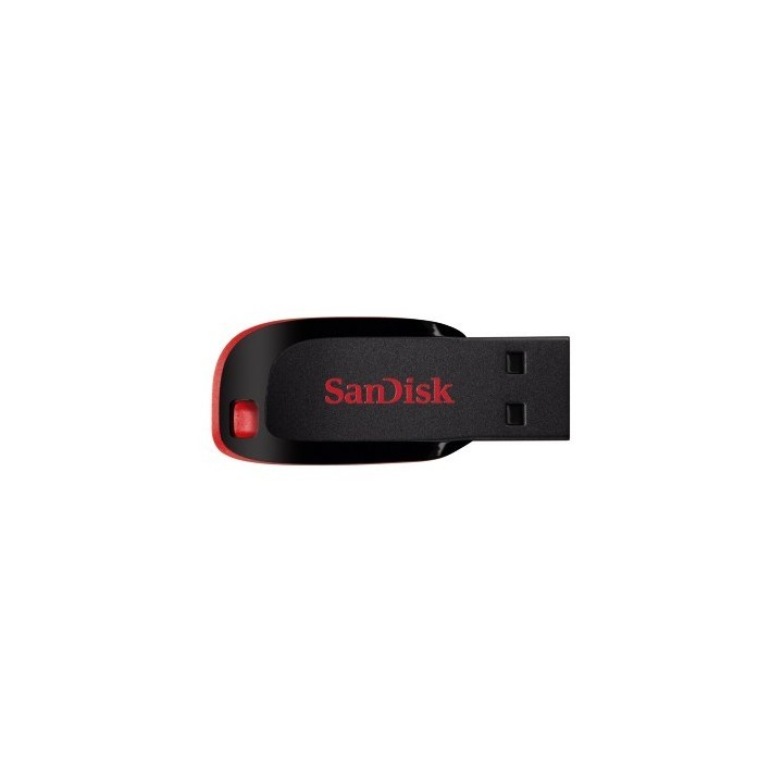SanDisk Cruzer Blade USB chiavetta flash 64 GB USB Type-A 2.0 nero rosso