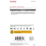 SanDisk Cruzer Blade USB chiavetta flash 64 GB USB Type-A 2.0 nero rosso