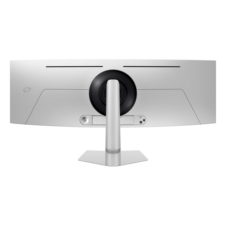Samsung S49DG910SU monitor per computer 124.5 cm (49 ) 5120 x 1440 pixel Dual QHD OLED argento