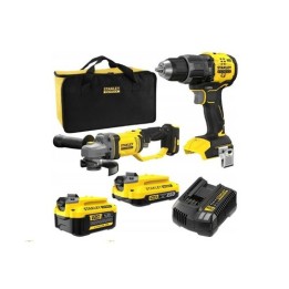 STANLEY 18V Set Utensili Elettrici SFMCK208MDS-QW