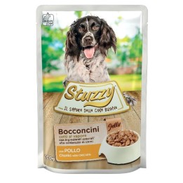 STUZZY Pollo in gelatina - cibo umido per cani - 100g