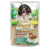 STUZZY Bocconi con vitello e fagiolini - cibo umido per cani - 100 g