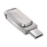SanDisk Ultra Dual Drive Luxe chiavetta USB 256 GB USB Type-A / USB Type-C 3.2 Gen 1 (3.1 Gen 1) acciaio inossidabile