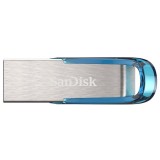 SanDisk Ultra Flair USB chiavetta flash 128 GB USB Type-A 3.2 Gen 1 (3.1 Gen 1) blu argento