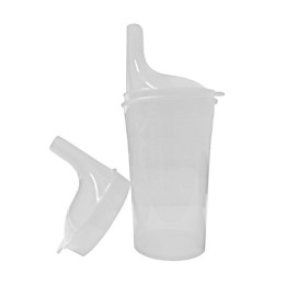 Tazza di sicurezza per mangiare e bere trasparente