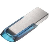 SanDisk Ultra Flair USB chiavetta flash 128 GB USB Type-A 3.2 Gen 1 (3.1 Gen 1) blu argento