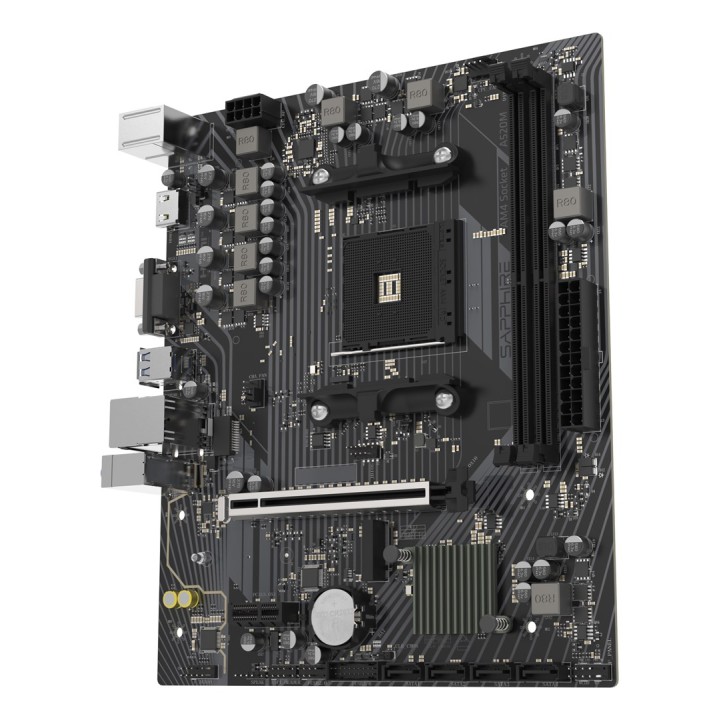 Sapphire A520M-E AMD A520 Socket AM4 micro ATX