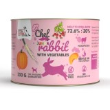 SYTA MICHA Chef Junior Coniglio con verdure Mono - cibo umido per cani - 200g