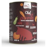 SYTA MICHA Chef Maiale con verdure - cibo umido per cani - 400g