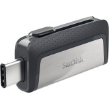 Sandisk Ultra Dual Drive USB Type-C USB chiavetta flash 64 GB USB Type-A / USB Type-C 3.2 Gen 1 (3.1 Gen 1) nero argento