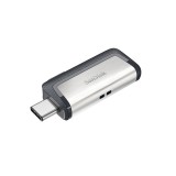 Sandisk Ultra Dual Drive USB Type-C USB chiavetta flash 64 GB USB Type-A / USB Type-C 3.2 Gen 1 (3.1 Gen 1) nero argento