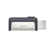 Sandisk Ultra Dual Drive USB Type-C USB chiavetta flash 64 GB USB Type-A / USB Type-C 3.2 Gen 1 (3.1 Gen 1) nero argento