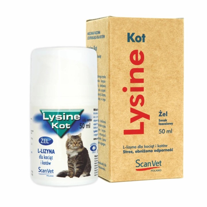 SCANVET Lysine - Integratori alimentari per gatti - 50ml