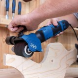 SCHEPPACH MRS500 Levigatrice satinante e spazzola per legno e metallo
