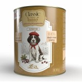 SYTA MICHA cibo umido per cani Classic Junior Coniglio con barbabietola e lamponi Mono - 800g
