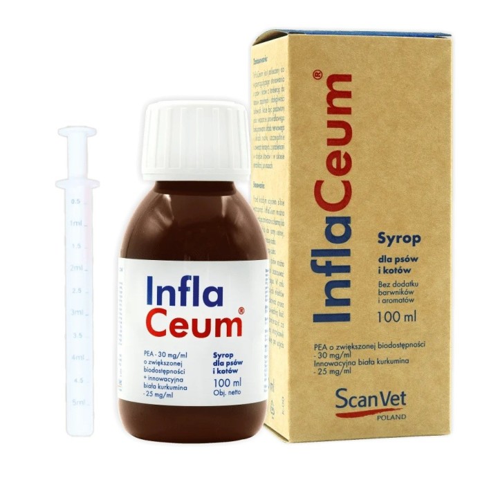 SCANVET InflaCeum - integratori per cani e gatti - 100ml