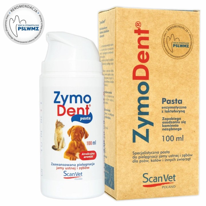 SCANVET Zymodent – dentifricio enzimatico per cani e gatti – 100 ml