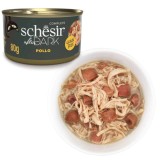 SCHESIR After dark Pollo in brodo - cibo umido per gatti - 80g