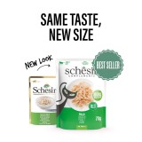 SCHESIR Petto di pollo in gelatina - cibo umido per gatti - 70g