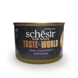 SCHESIR Taste the world Pollo thai cocco - cibo umido per cani - 150g