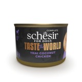 SCHESIR Taste the world Pollo thai cocco - cibo umido per cani - 150g