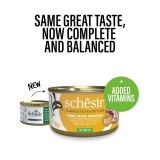 SCHESIR Tonno con pollo in gelatina - cibo umido per gatti - 85g