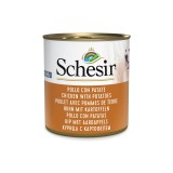 SCHESIR Pollo con patate in gelatina - cibo umido per cani - 285g
