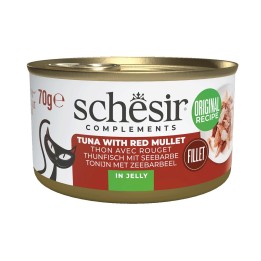 SCHESIR Complements Tonno con triglia in gelatina - cibo umido per gatti - 70g