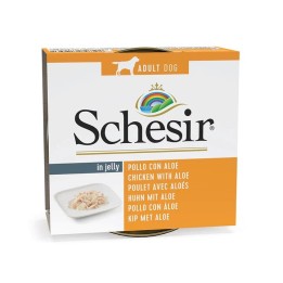 SCHESIR in gelatina Pollo con aloe - cibo umido per cani - 150 g