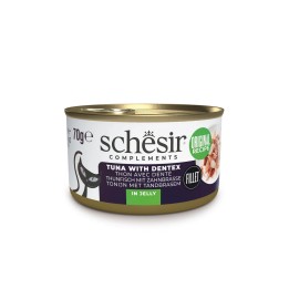 SCHESIR Oceanic Adult Tonno con Dentic - cibo umido per gatti - 70g